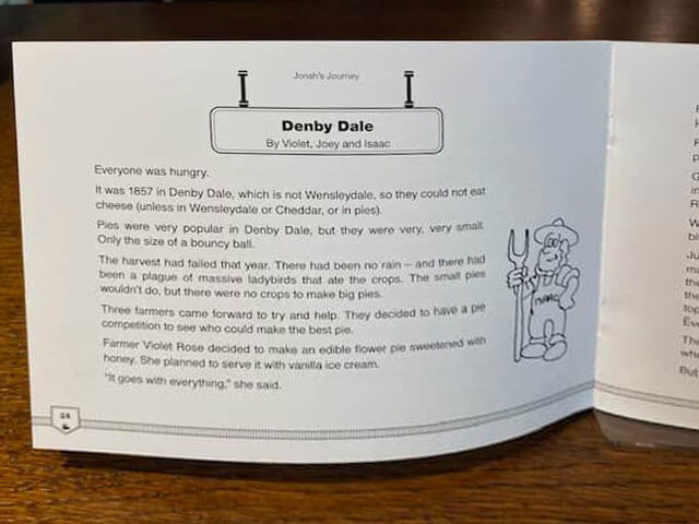 Jonah's Journey inside page